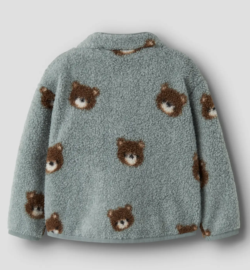 Teddyjacke Bären mint