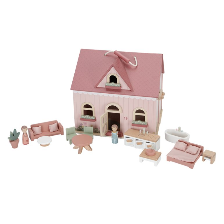 Tragbares Puppenhaus
