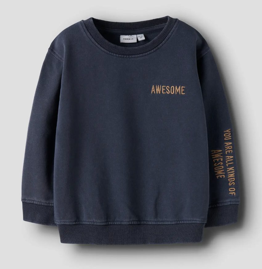 Sweatshirt Awsome navy