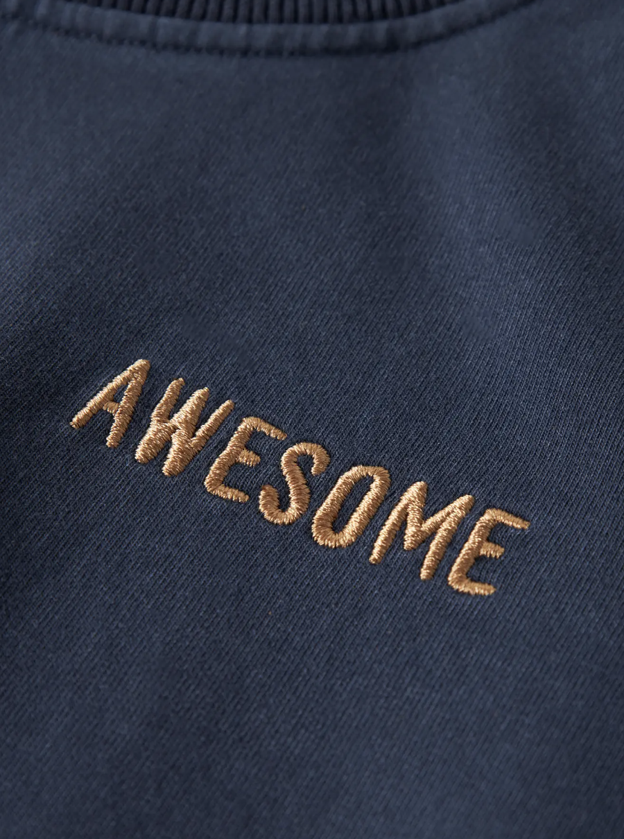 Sweatshirt Awsome navy