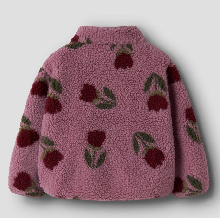 Teddyjacke rosa Tulip