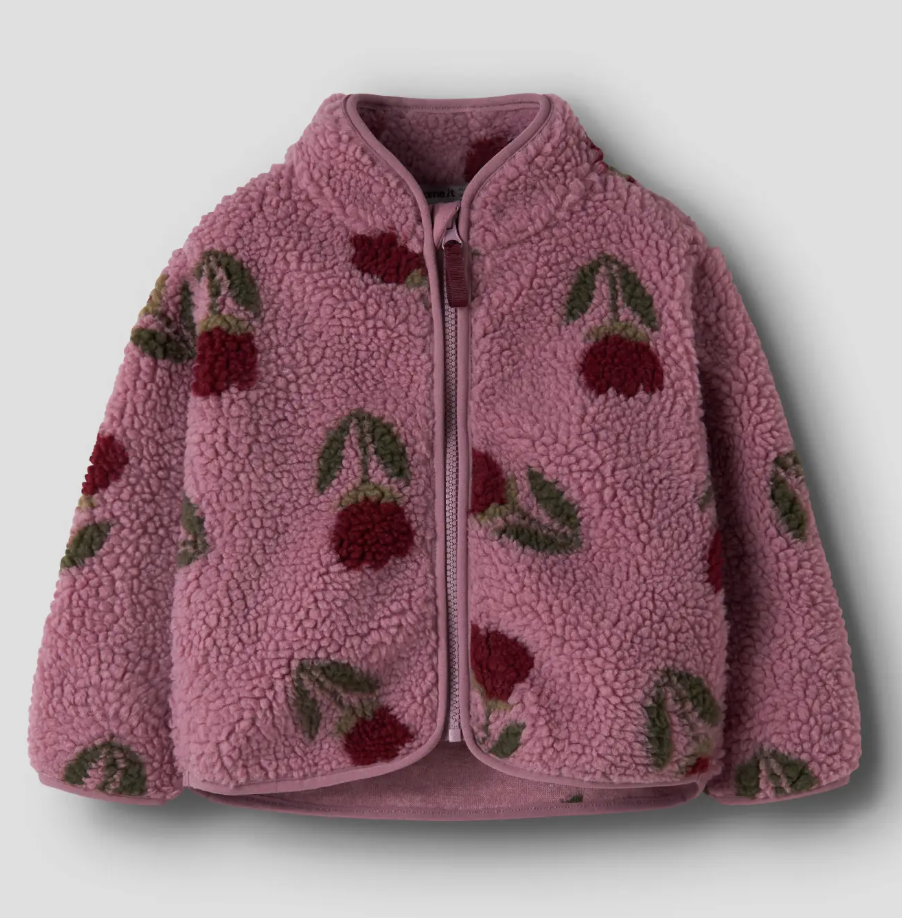 Teddyjacke rosa Tulip