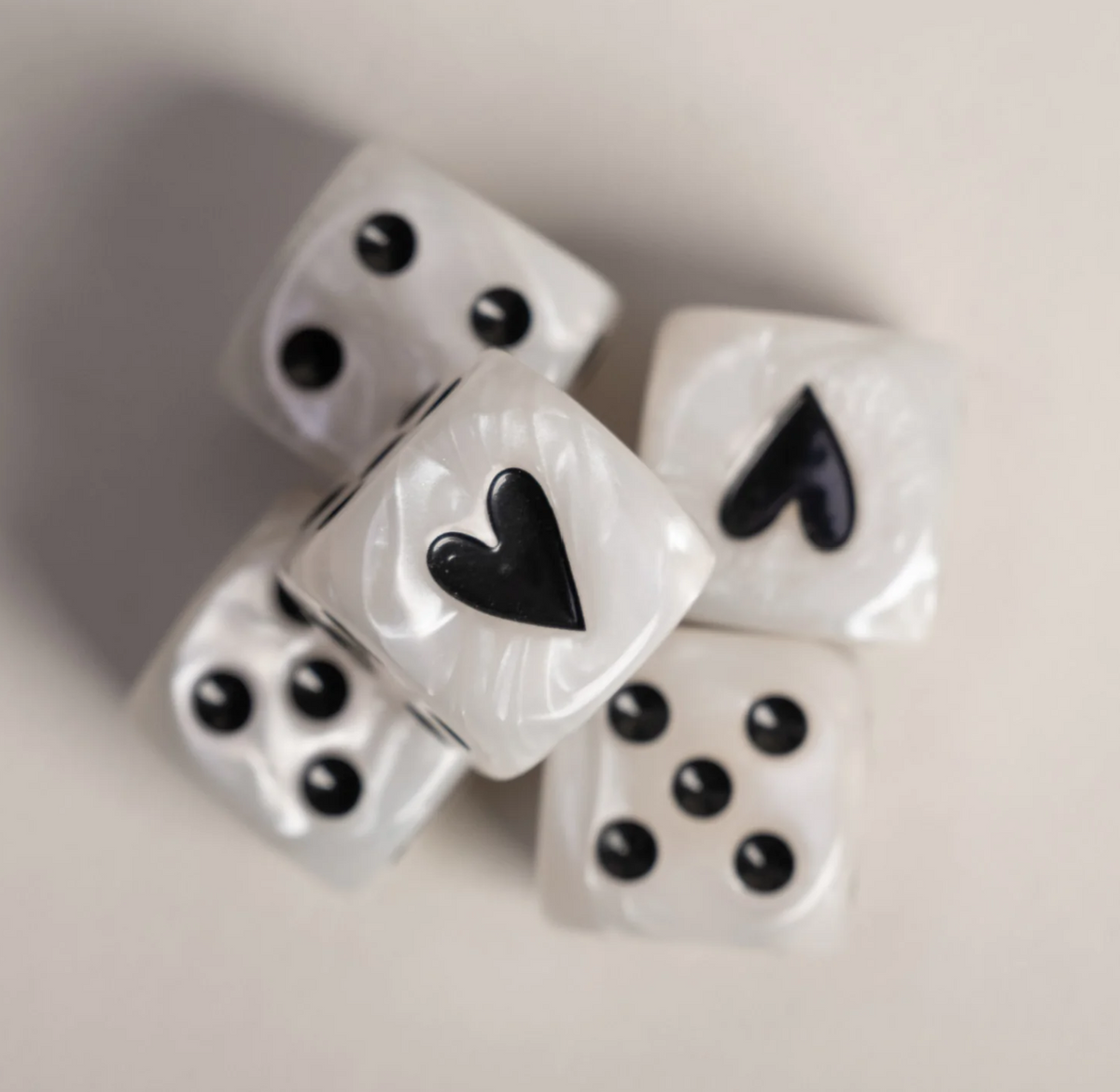 Spielwürfel Perlmutt